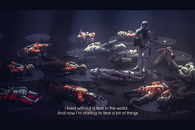 typography, Zahir Batin, 500px, Star Wars, toys, stormtrooper