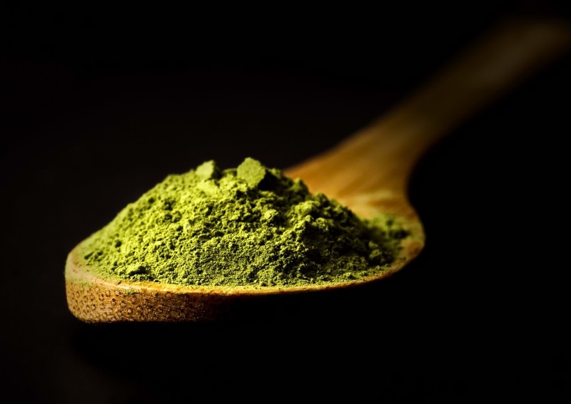 dark, tea, spoon, green, food, drink, powder