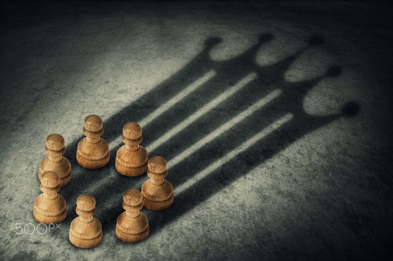 chess, shadow, pawns, 500px