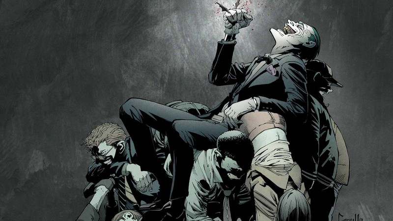 Joker, Batman, DC Comics, comics, artwork, fantasy art