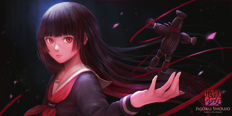 Jigoku Shoujo, Enma Ai, anime girls
