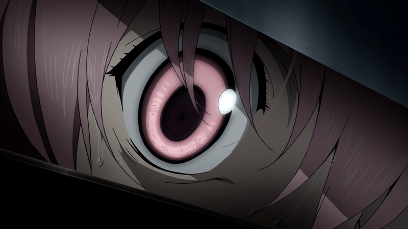 Mirai Nikki, Gasai Yuno, anime, pink eyes