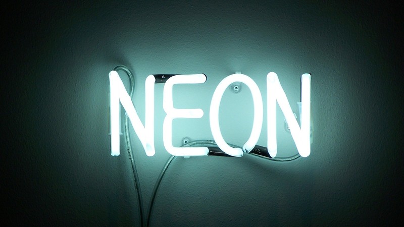 neon, white light, lights, simple background