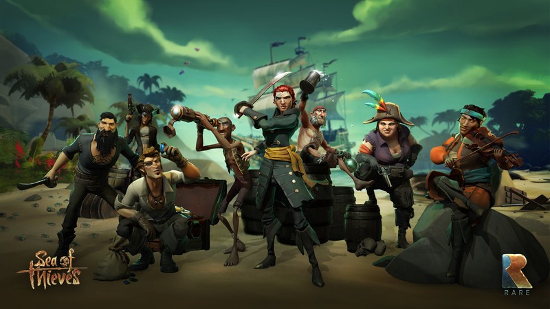video games, pirates, Sea of Thieves, ship