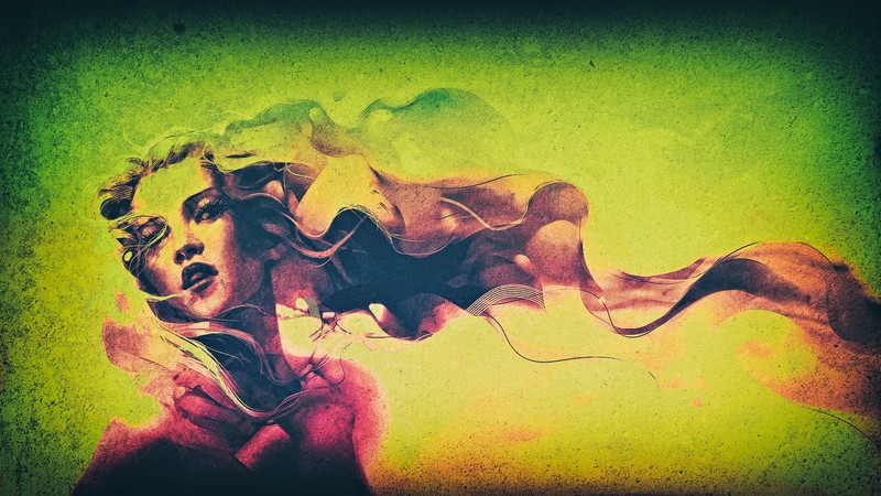 fantasy art, women, portrait, Photoshop