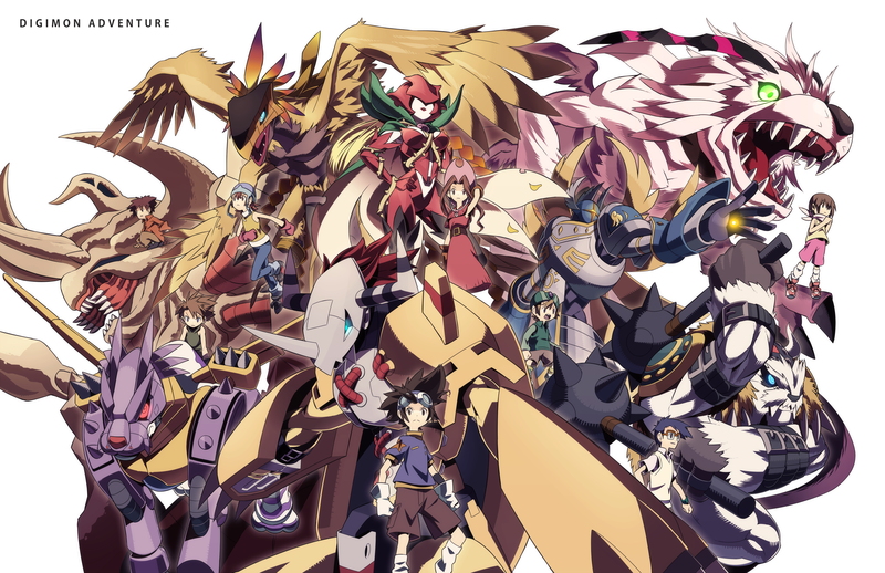 Digimon, Digimon Tri, anime, Digimon Adventure