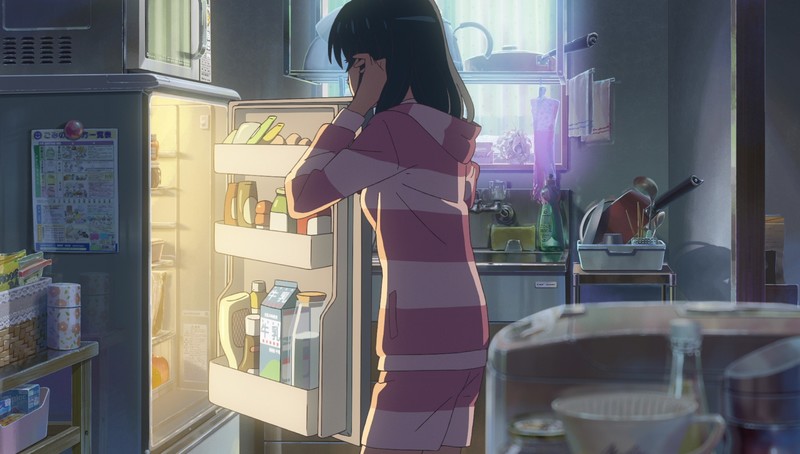 Kimi no Na Wa, Your Name, kitchen, detailed