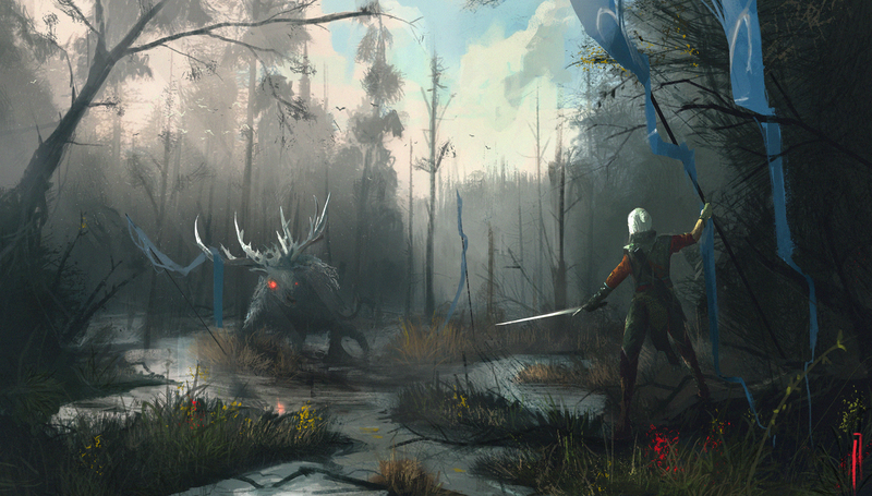 The Witcher 3: Wild Hunt, digital art, Cirilla Fiona Elen Riannon