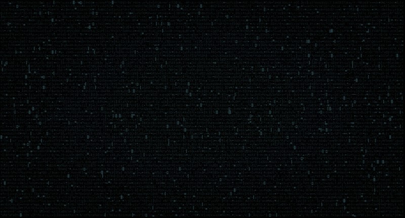 minimalism, ASCII art, dark