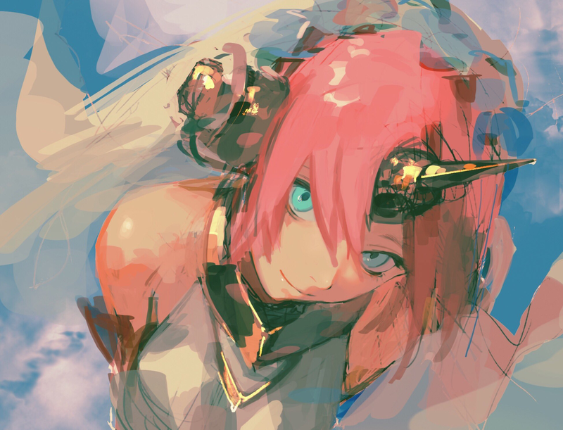 Fate/Apocrypha, Fate Series, anime girls, Berserker of Black, white dress, pink hair