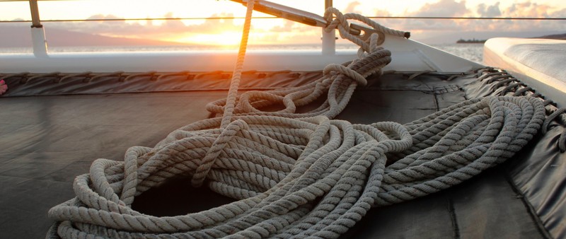 ropes, sailboats, sailing ship, catamaran