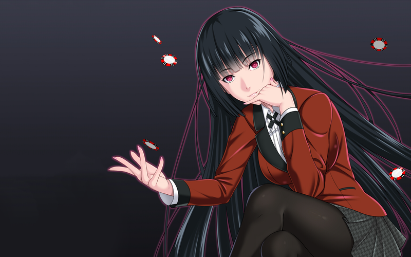 Kakegurui, Jabami Yumeko, anime girls