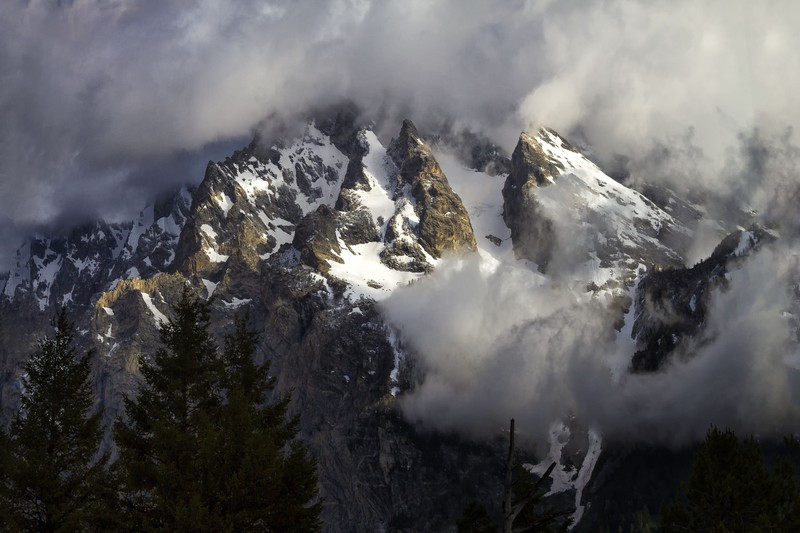 Grand Teton National Park, mountains, landscape, nature