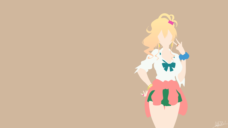 Hajimete no Gal, anime girls, Yame Yukana, minimalism
