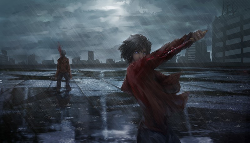 Kara no Kyoukai, anime girls, Ryougi Shiki