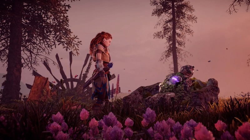 Horizon: Zero Dawn, Aloy (Horizon: Zero Dawn), screen shot, video games, PlayStation 4, Playstation 4 Pro