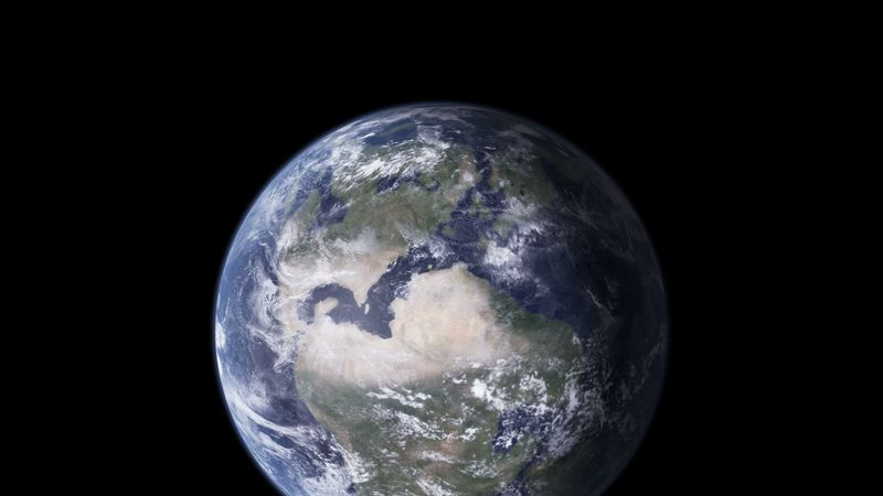planet, earth, space, surface, universe, 4k