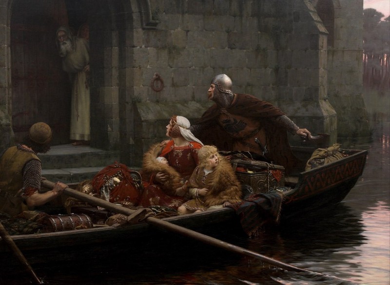 classic art, classical art, Edmund Blair Leighton