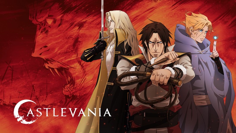 Netflix, Castlevania, TV, Castlevania (anime), tv series, Trevor Belmont, Alucard Tepes, Sypha Belnades, Netflix TV Series