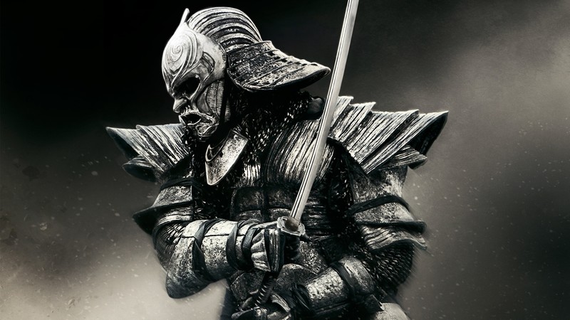 digital art, samurai, warrior, sword, katana