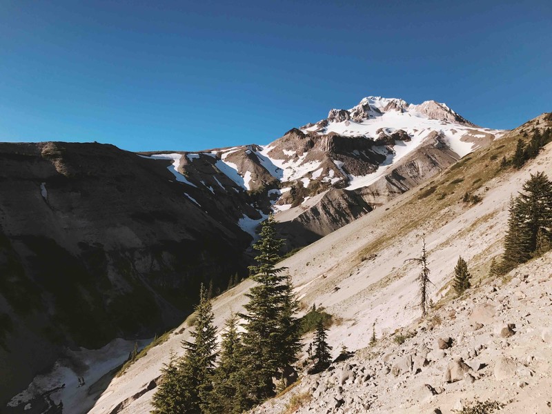 nature, snow, mountains, trees, landscape