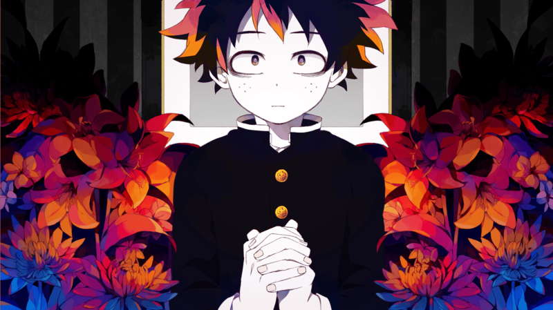 Boku no Hero Academia, Deku, Midoriya Izuku, Izuku Midoriya, anime, anime boys, frontal view