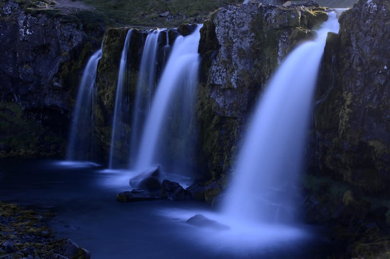 rock, water, landscape, nature