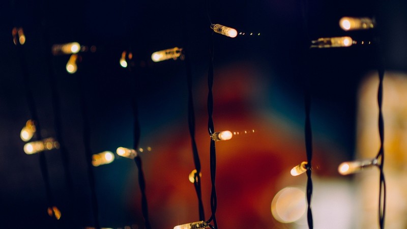 light bulb, lights, depth of field, bokeh