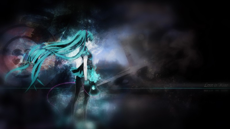 Hatsune Miku, Hatsune Miku Append, anime, anime girls, long hair