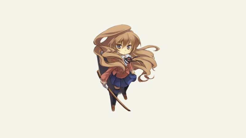 Toradora!, anime, anime girls, Aisaka Taiga