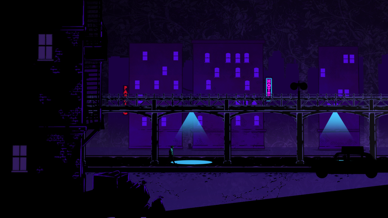 The Wolf Among Us, video games, dark, purple
