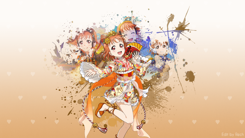 Love Live! Sunshine, colorful, anime girls, anime