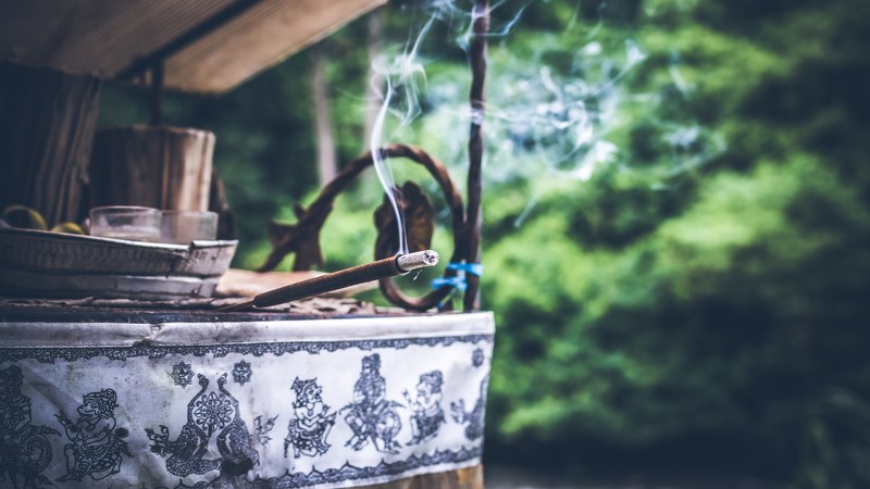 incense, smoke, nature