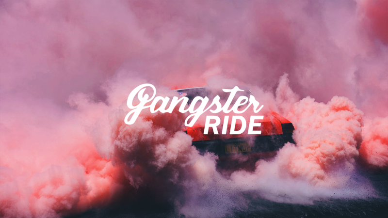 car, tuning, lowrider, pink, smoke