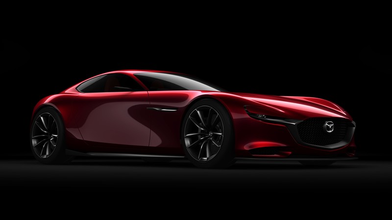 Mazda RX-Vision, concept cars, car, vehicle, red cars