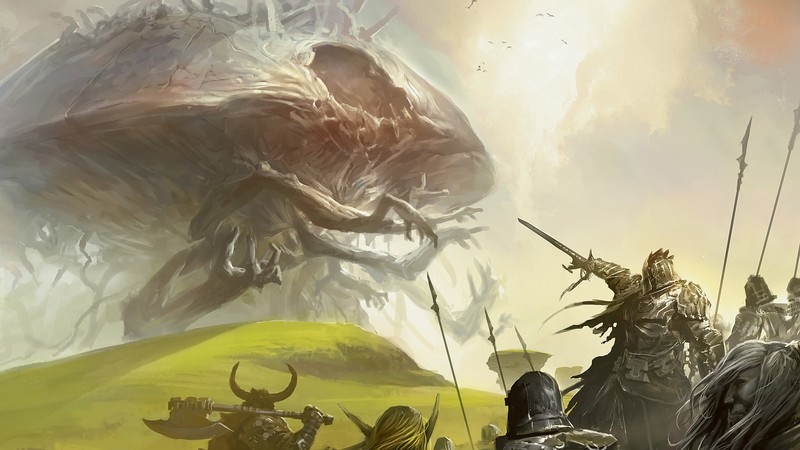 Magic: The Gathering, fantasy art, creature, warrior