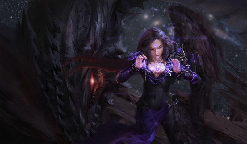 fantasy art, magic, dragon