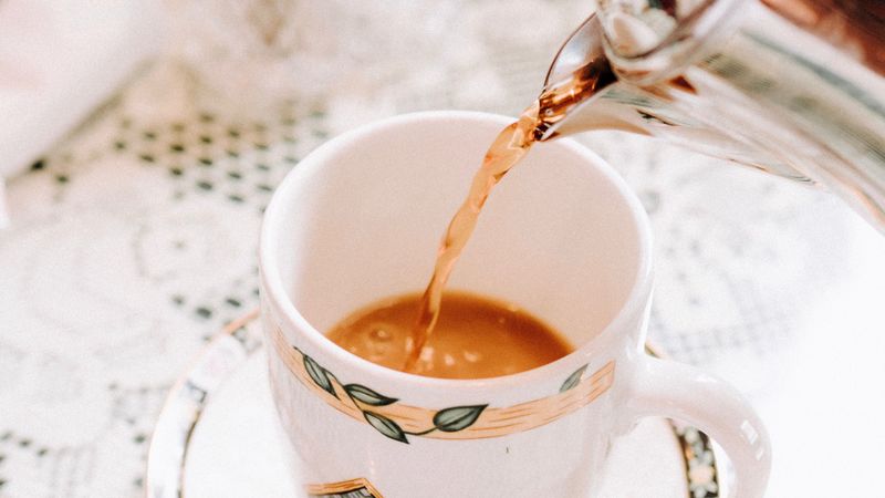 cup, tea, tea party, teapot, 4k
