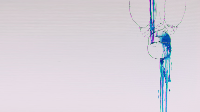 Undertale, Sans, hoods, jacket, water drops, simple background, chromatic aberration