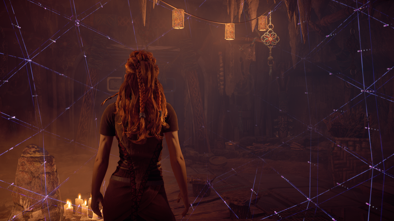 Horizon: Zero Dawn, video games, guerrilla games, Aloy (Horizon: Zero Dawn), rear view