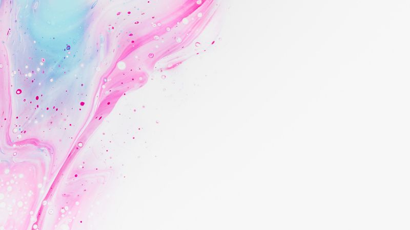 paint, stains, bubbles, liquid, colors, mixing, 4k