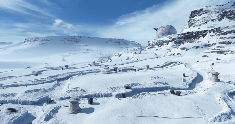 Star Wars, Hoth, snow