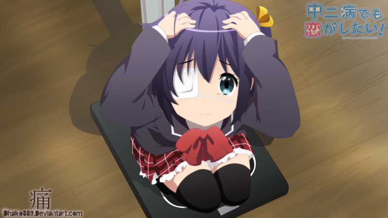 Chuunibyou demo Koi ga Shitai!, anime girls, Takanashi Rikka