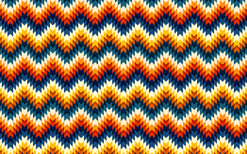 geometry, pattern, digital art, colorful