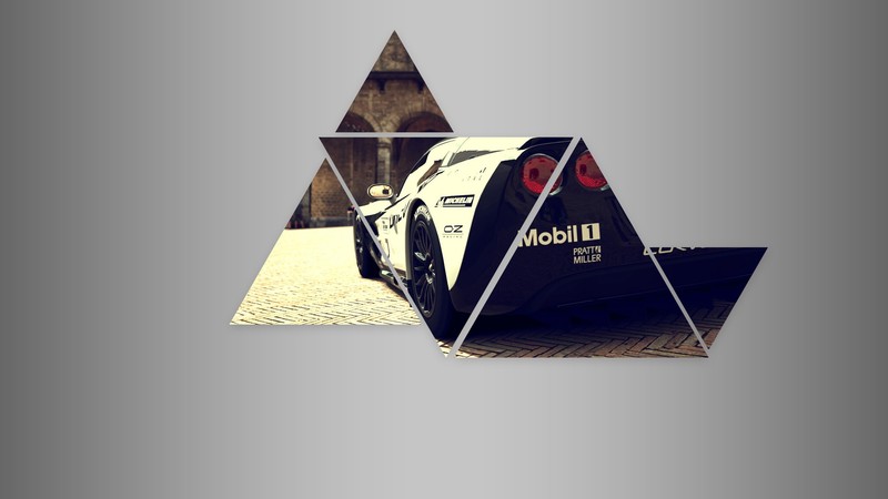 car, triangle, vehicle, simple background