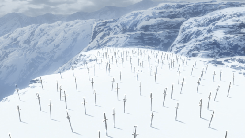Kentaro Miura, Berserk, sword, mountains