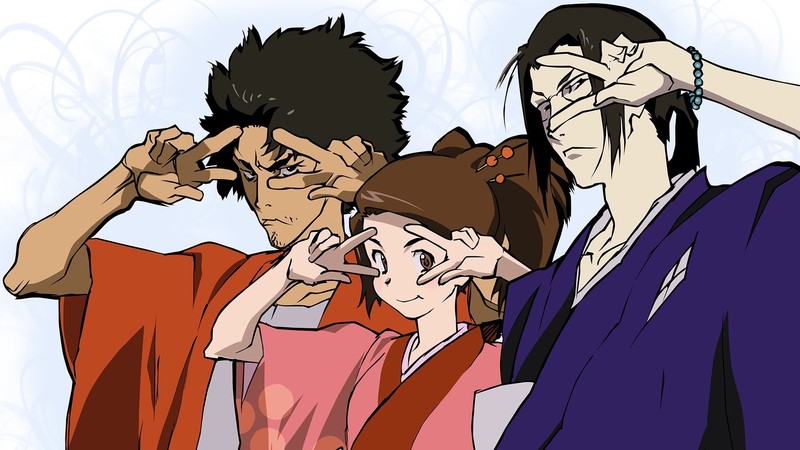 Jin (Samurai Champloo), Fuu, anime boys, anime, anime girls