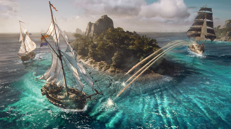 pirates, skull and bones, Skull & Bones, Ubisoft, video games, turquoise