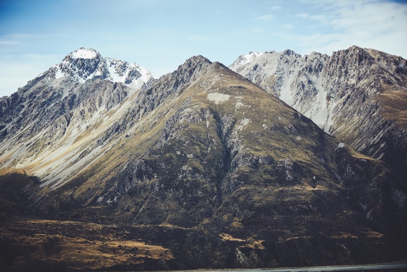 nature, snow, mountains