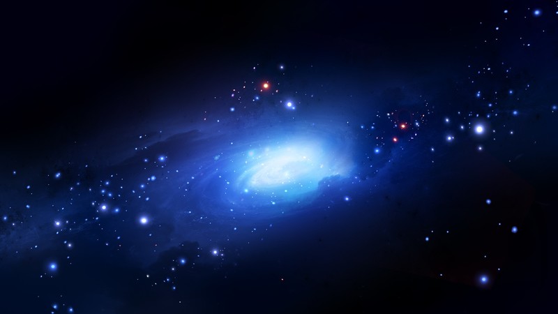 digital art, space, galaxy
